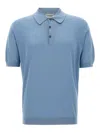 John Smedley Isis Fine Knit Cotton Polo Shirt Clothing