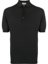 John Smedley Polo Adrian In Black