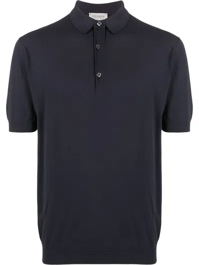 John Smedley Polo Adrian In Blue