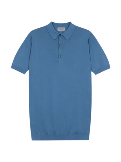 John Smedley Polo Adrian In Blue