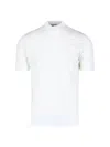John Smedley Adrian Cotton Jersey Polo In White