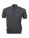 John Smedley T-shirt In Gray