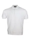 John Smedley Polo Shirt In White