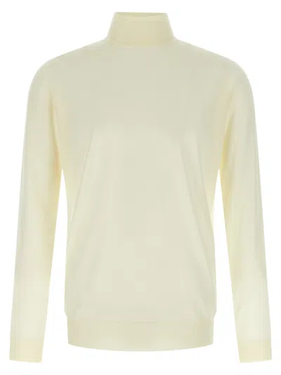 John Smedley Richards Sweater In White