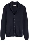 John Smedley Rockford Cashmere-blend Cardigan In Navy