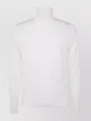 John Smedley Roll Neck Sweater Long Sleeves In White