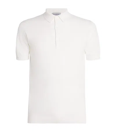 JOHN SMEDLEY SEA ISLAND COTTON PIQUÉ ROTH POLO SHIRT