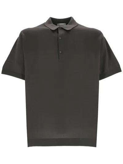 John Smedley Shirts In Chocolat