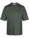 John Smedley Short-sleeve Cotton T-shirt In Palm
