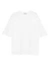 John Smedley Short-sleeve Cotton T-shirt In White