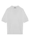 John Smedley Cotton Polo Shirt Short Sleeves