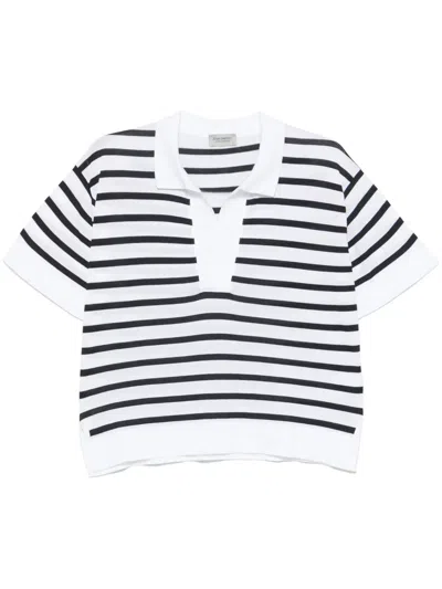 John Smedley Sola Poloshirt In Weiss