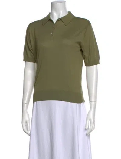 Pre-owned John Smedley Sweater In Green