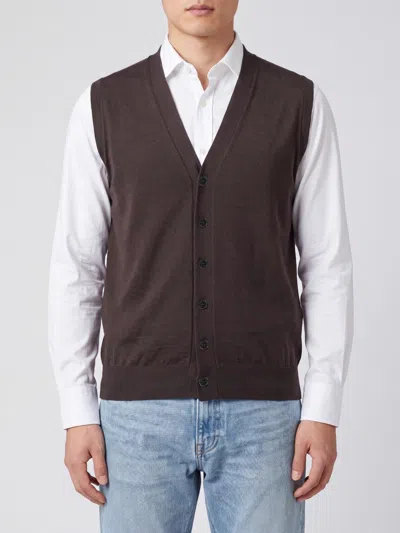 John Smedley Sweater Men Color Brown