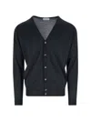 John Smedley Petworth Cardigan In Black