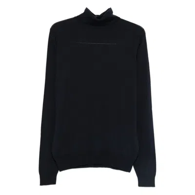 John Smedley Sweaters In Blue