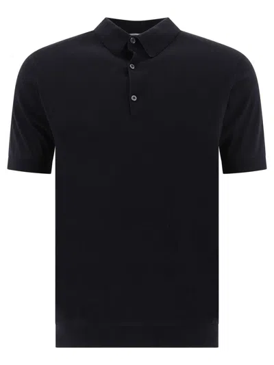 John Smedley T-shirts And Polos In Black