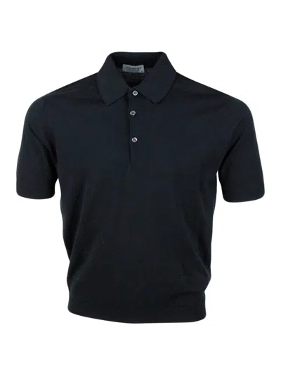 John Smedley T-shirts And Polos In Black