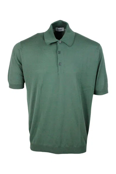 John Smedley T-shirts And Polos In Green