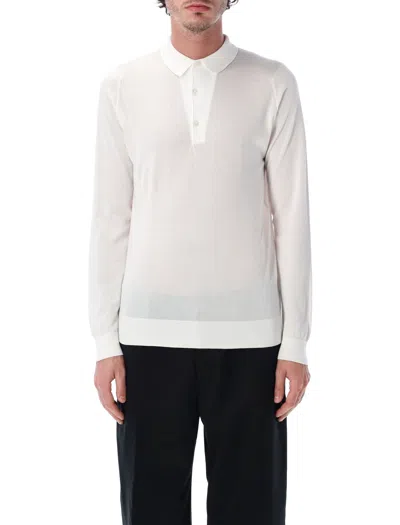 John Smedley T Shirts And Polos White
