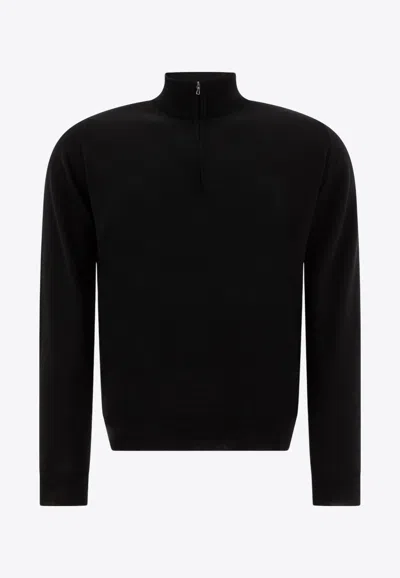 JOHN SMEDLEY TAPTON HALF-ZIP SWEATER