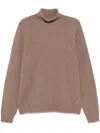 John Smedley Faisal Wool Blend Turtleneck Sweater