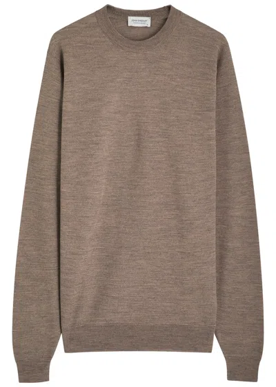 John Smedley Textured Fine-knit Wool Jumper