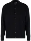 John Smedley Extrafine Polo Cardigan Clothing In Black