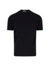 John Smedley Kempton T-shirt In Black