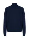 John Smedley Faisal Wool Blend Turtleneck Sweater In Blue