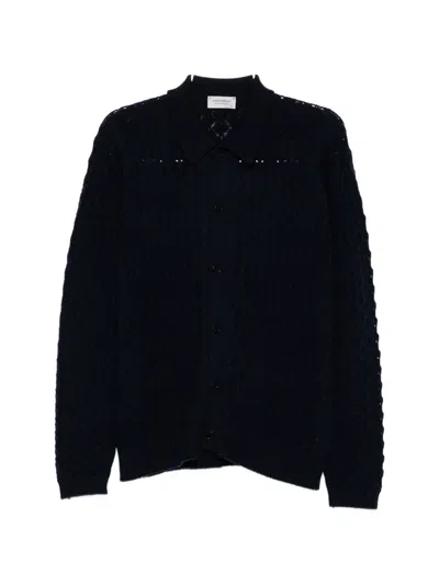 John Smedley Winster Shirt In Blue
