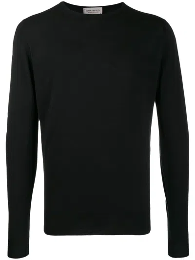 John Smedley Wool Pullover Clothing In Black