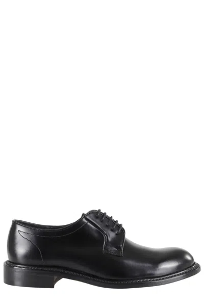 John Spencer Derby Allacciato In Black