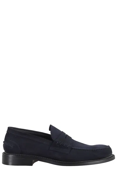 John Spencer Mocassino In Blue