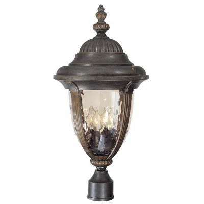 John Timberland Bellagio 24 1/2" High Bronze 4-light Outdoor Post Light