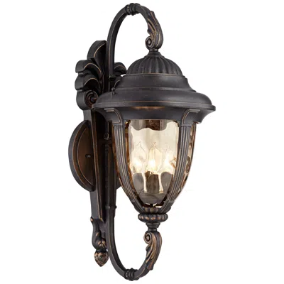 John Timberland Bellagio 27 1/2" Double Arm Traditional Outdoor Light