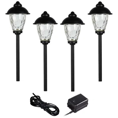 John Timberland Concord 6-piece Black Complete Led Landscape Lighting Set