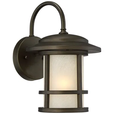 John Timberland Cressona 12" High Oil-rubbed Bronze Outdoor Wall Light