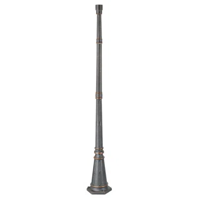 John Timberland Hepworth Veranda Bronze 76 3/4" High Post And Cap Base