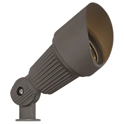John Timberland Hooded Bronze 7 1/2" Led Landscape Spotlight