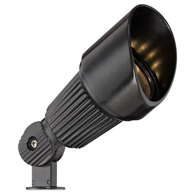 John Timberland Hooded Low Voltage Black 7 1/2" High Led Landscape Spotlight