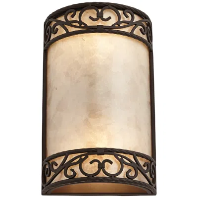 John Timberland Natural Mica Collection 12 1/2" Wall Sconce