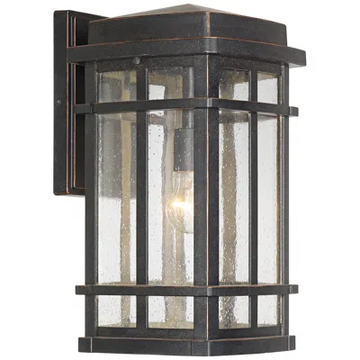 John Timberland Neri 16" Mission Oil-rubbed Bronze Outdoor Wall Light