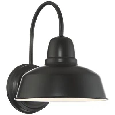 John Timberland Urban Barn 13" High Black Outdoor Barn Wall Light