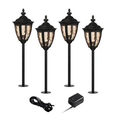 John Timberland Uvas Bronze 6-piece Outdoor Led Landscape Lighting Set
