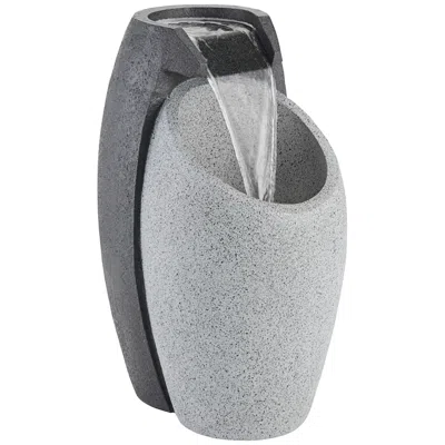 John Timberland Waterfall 25" High Modern Fountain With Led Light