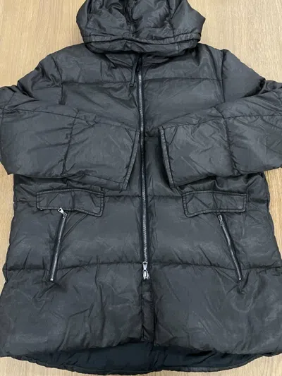 Pre-owned John Varvatos $1098  Black Down Jacket Size: 58x