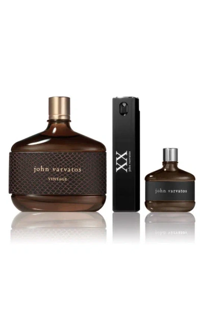 John Varvatos 3-piece Fragrance Set In White