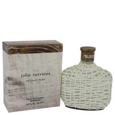 John Varvatos 4.2 oz Artisan Pure Edt Spray For Men In White