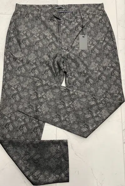 Pre-owned John Varvatos $598 John Varvators Mercer Pants In Almond Size:54 In Beige